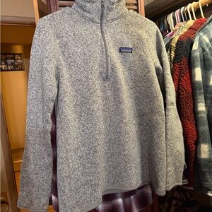 Patagonia Women's Gray Zip-Up Better Sweater